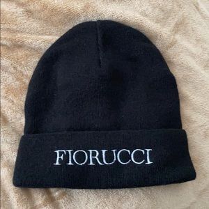 Fiorucci logo beanie